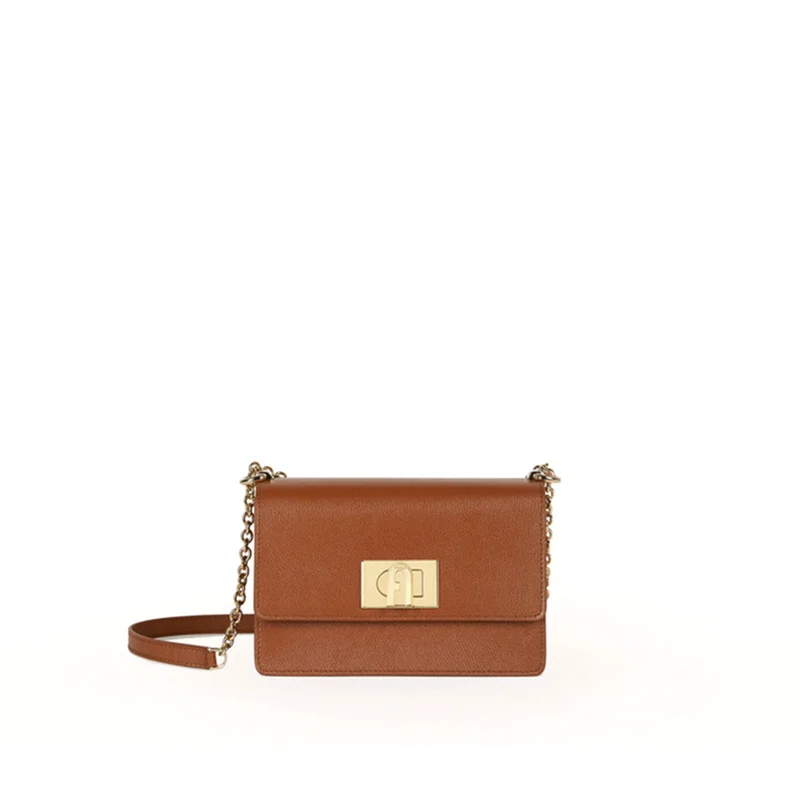 Furla 1927 Crossbody Bag Cognac H Mini